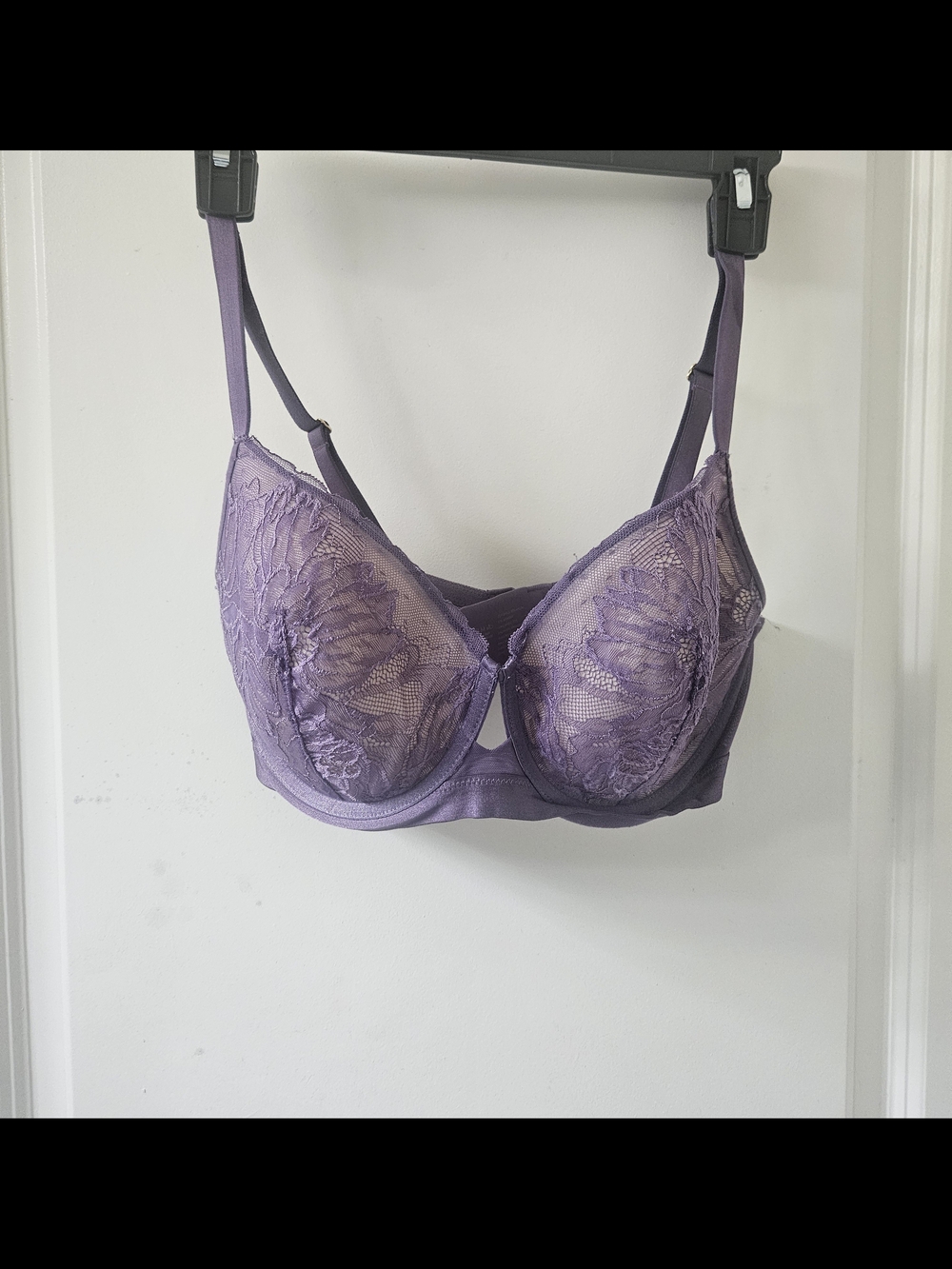 Soma Lavender Purple Lace Underwire Bra